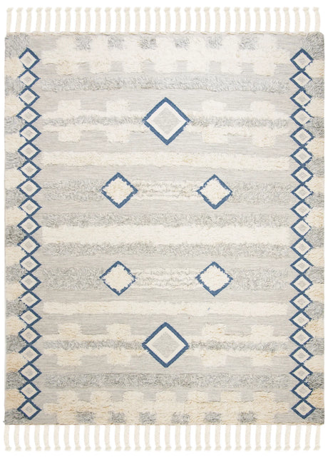 Safavieh Kenya 6'-0" x 9'-0" Rug in Grey / Ivory