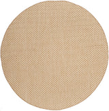 Safavieh Courtyard 10'-0" x 10'-0" Rug in Natural / Cream
