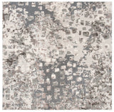 Safavieh Madison 6'-7" x 6'-7" Rug in Grey / Beige