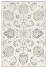 Safavieh Glamour 4'-0" x 6'-0" Rug in Ivory / Grey
