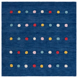 Safavieh Safavieh Kids 5'-0" x 5'-0" Rug in Navy