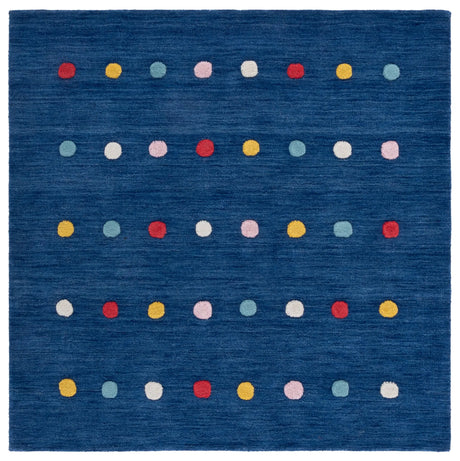 Safavieh Safavieh Kids 5'-0" x 5'-0" Rug in Navy