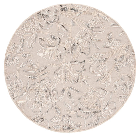 Safavieh Trace 6'-0" x 6'-0" Rug in Beige / Grey