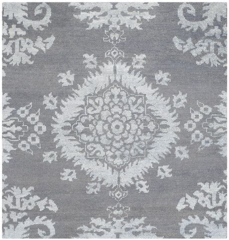 Safavieh Stone Wash 6'-0" x 6'-0" Rug in Grey