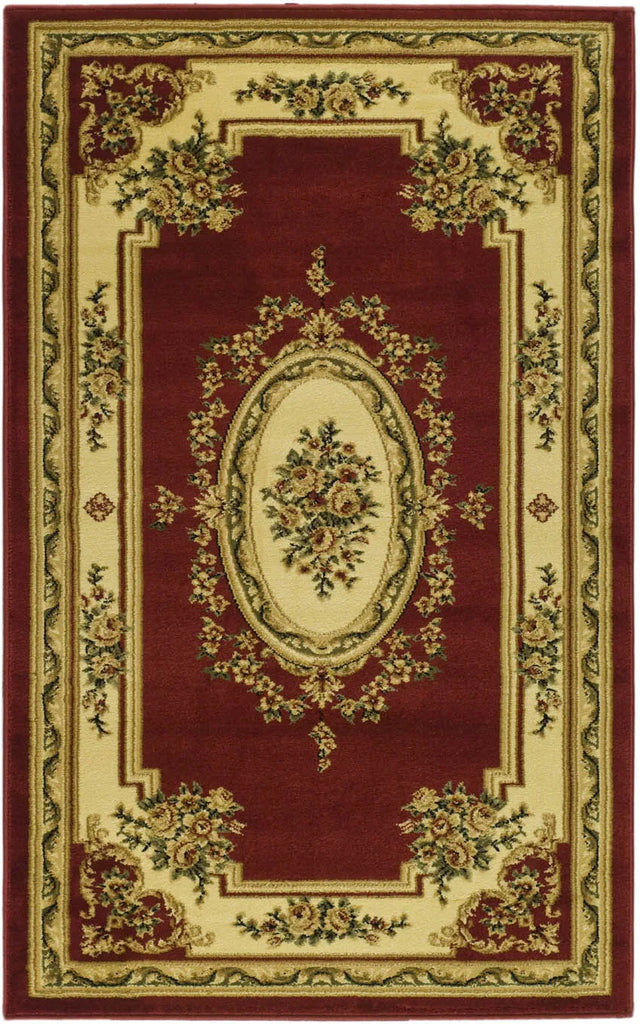 Safavieh Lyndhurst 3'-3" x 5'-3" Rug in Red / Ivory