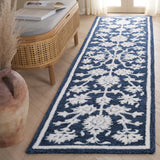 Safavieh Ebony 2'-3" x 9'-0" Rug in Navy / Ivory