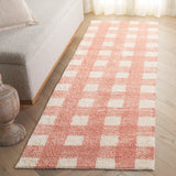Safavieh Easy Care 2'-3" x 8'-0" Rug in Ivory / Rust