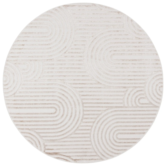 Safavieh Maya 6'-7" x 6'-7" Rug in Ivory