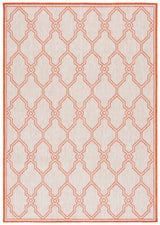 Safavieh Beach House 4'-0" x 6'-0" Rug in Beige / Orange