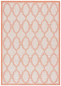 Safavieh Beach House 4'-0" x 6'-0" Rug in Beige / Orange