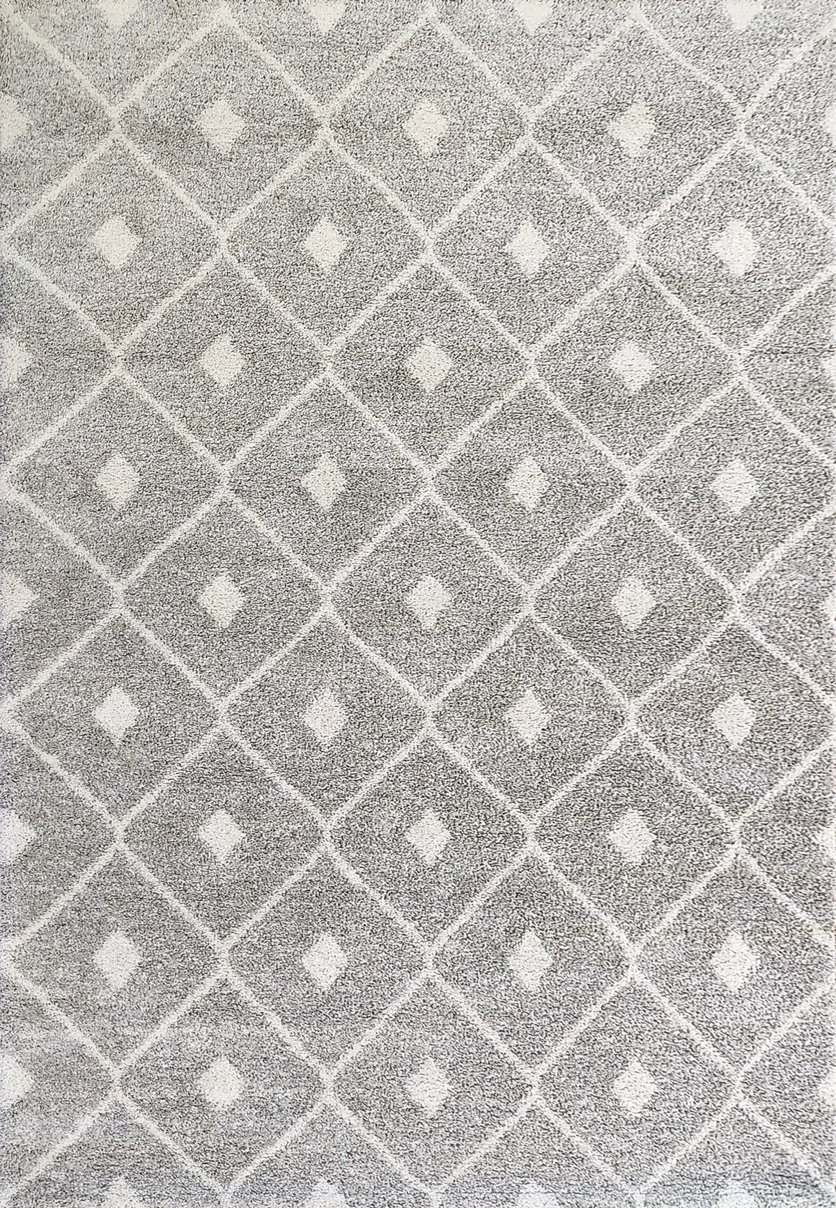 Dynamic Rugs Mehari 23275 Power Loomed Contemporary Grey/Ivory Rug - Rectangular