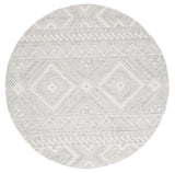 Safavieh Metro 6'-0" x 6'-0" Rug in Grey / Ivory