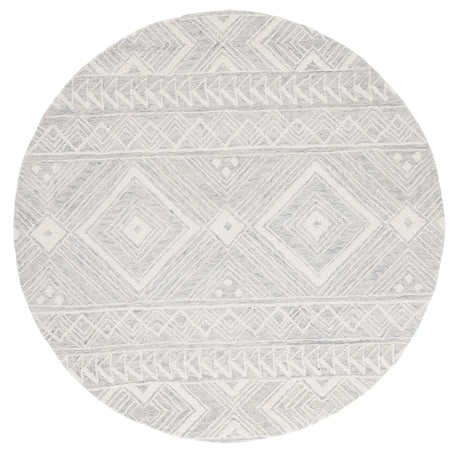 Safavieh Metro 6'-0" x 6'-0" Rug in Grey / Ivory