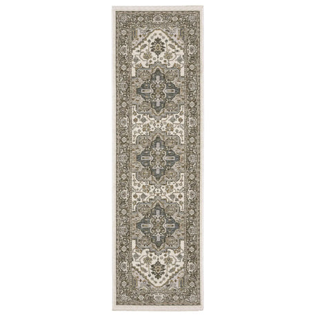 Oriental Weavers Sphinx Maharaja 1144Y Ivory/ Gold Rug - runner