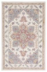 Safavieh Metro 4'-0" x 6'-0" Rug in Ivory / Rust