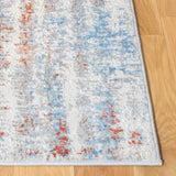 Safavieh Amelia 4'-5" x 6'-5" Rug in Grey / Rust