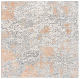 Safavieh Restoration Vintage 6'-0" x 6'-0" Rug in Rust / Grey