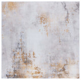 Safavieh Tacoma 6'-0" x 6'-0" Rug in Grey / Gold