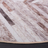 Safavieh Faux Hide 6'-0" x 6'-0" Rug in Beige / Brown