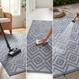 Nourison Versatile Nrv01 Denim Blue Rug