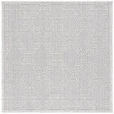Safavieh Martha Stewart Global 6'-7" x 6'-7" Rug in Grey / Light Grey
