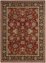 Safavieh Summit 4'-0" x 6'-0" Rug in Red / Dark Grey