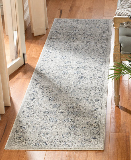 Safavieh Charleston 2'-0" x 8'-0" Rug in Grey / Dark Grey