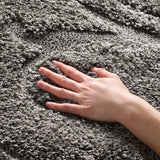 Safavieh Florida Shag 4'-0" x 6'-0" Rug in Grey