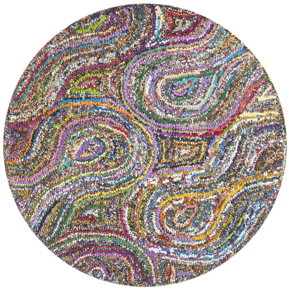 Safavieh Nantucket 4'-0" x 4'-0" Rug in Multi