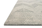 Loloi Kopa Ko-02 Grey/Ivory Rug - rug corner