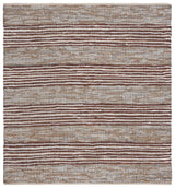 Safavieh Vintage Leather 6'-0" x 6'-0" Rug in Beige / Natural