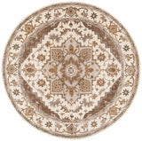 Safavieh Royalty 7'-0" x 7'-0" Rug in Beige / Sage