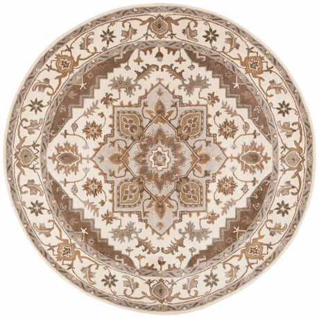 Safavieh Royalty 7'-0" x 7'-0" Rug in Beige / Sage