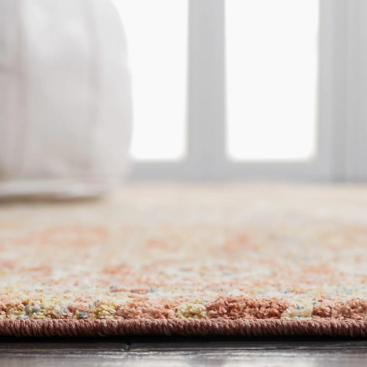 Safavieh Valencia 4'-0" x 6'-2" Rug in Rust / Beige Blue
