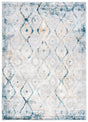 Safavieh Meadow 500 4'-0" x 6'-0" Rug in Grey / Blue Gold