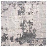 Safavieh Whisper 6'-7" x 6'-7" Rug in Grey / Light Beige