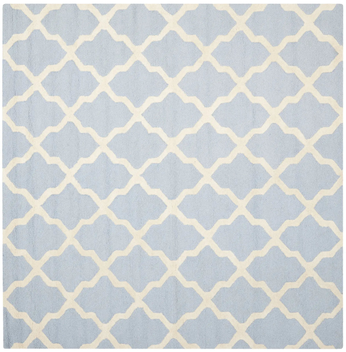 Safavieh Cambridge 8'-0" x 8'-0" Rug in Light Blue / Ivory