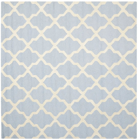 Safavieh Cambridge 8'-0" x 8'-0" Rug in Light Blue / Ivory