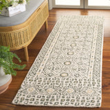 Safavieh Micro-Loop 2'-3" x 7'-0" Rug in Ivory / Grey