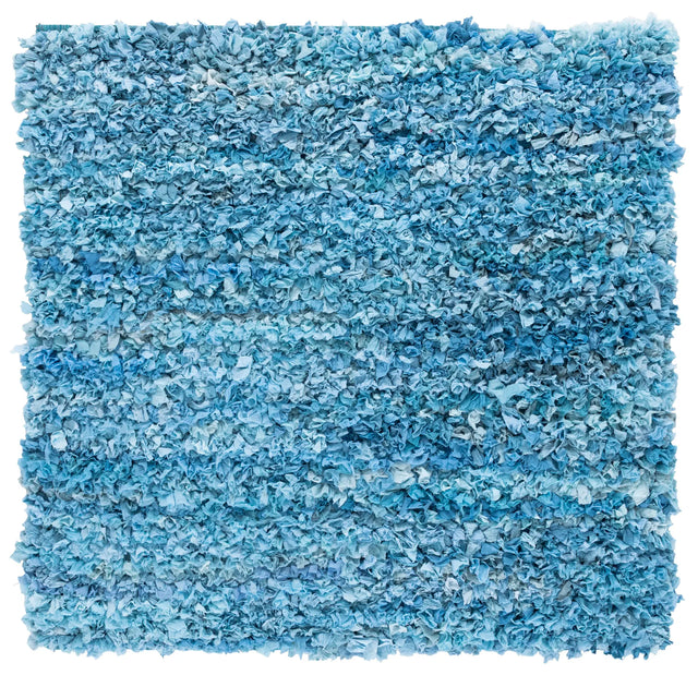Safavieh Rio Shag 6'-0" x 6'-0" Rug in Sky