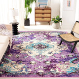 Safavieh Madison 10'-0" x 14'-0" Rug in Lavender / Light Blue