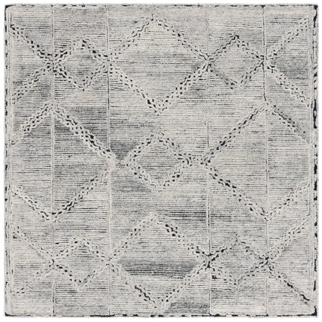 Safavieh Kenya 6'-0" x 6'-0" Rug in Ivory / Black