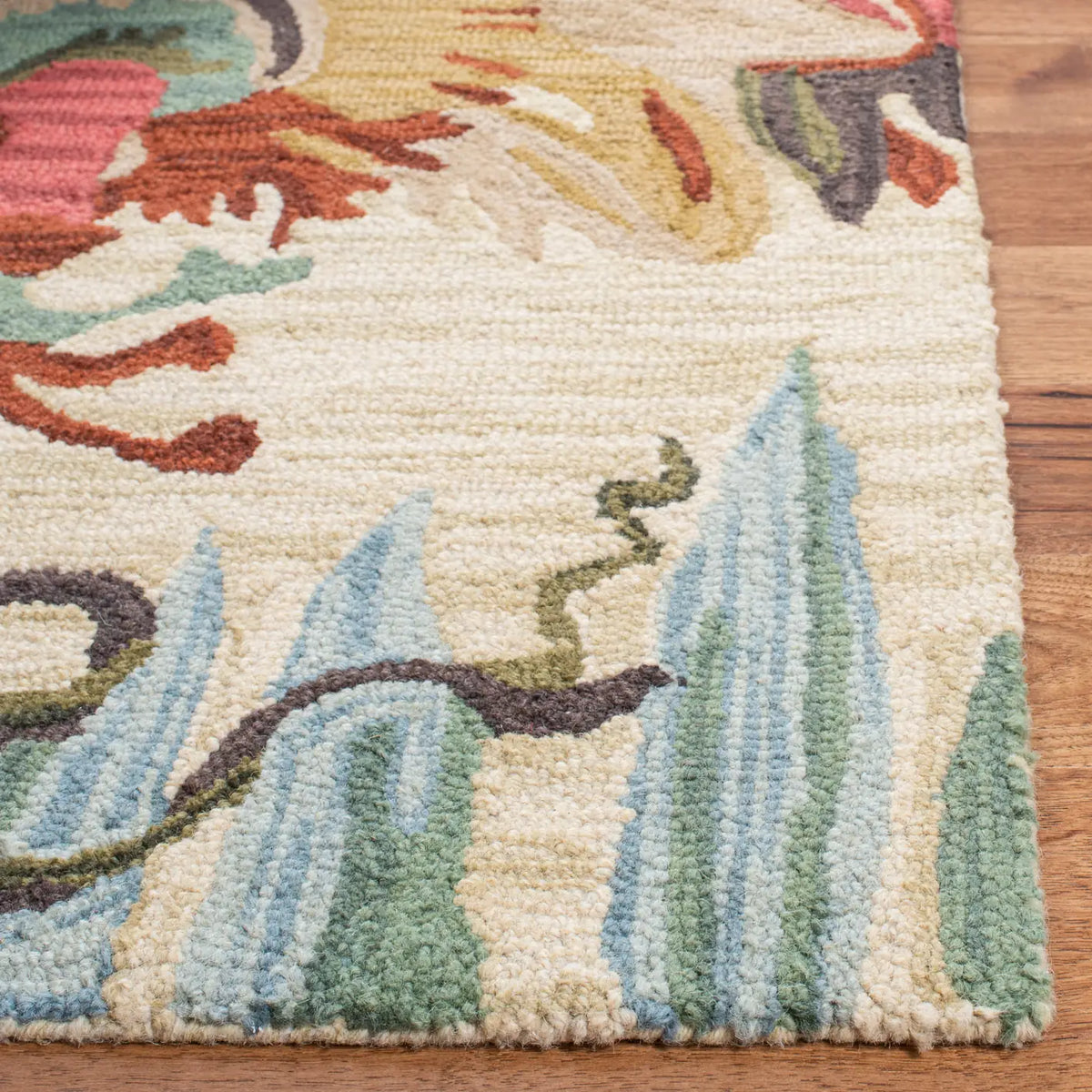 Safavieh Jardin 4'-0" x 6'-0" Rug in Ivory / Multi