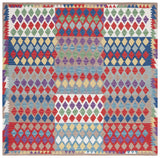 Safavieh Aspen 7'-0" x 7'-0" Rug in Red / Blue