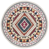 Safavieh Aspen 7'-0" x 7'-0" Rug in Rust / Ivory