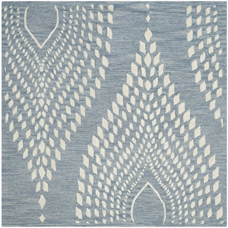 Safavieh Bella 5'-0" x 5'-0" Rug in Blue / Ivory