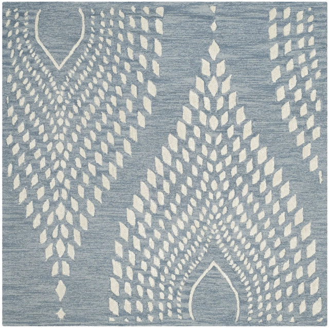 Safavieh Bella 5'-0" x 5'-0" Rug in Blue / Ivory