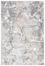 Safavieh Meadow 500 4'-0" x 6'-0" Rug in Light Grey / Dark Grey