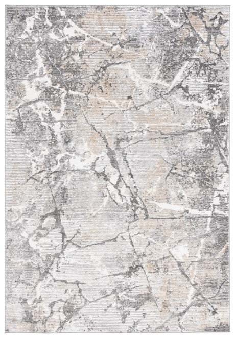 Safavieh Meadow 500 4'-0" x 6'-0" Rug in Light Grey / Dark Grey