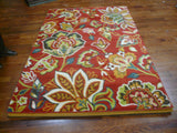 Safavieh Newbury 5'-1" x 7'-6" Rug in Red / Ivory
